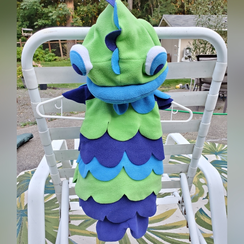 Infant felt fish costume